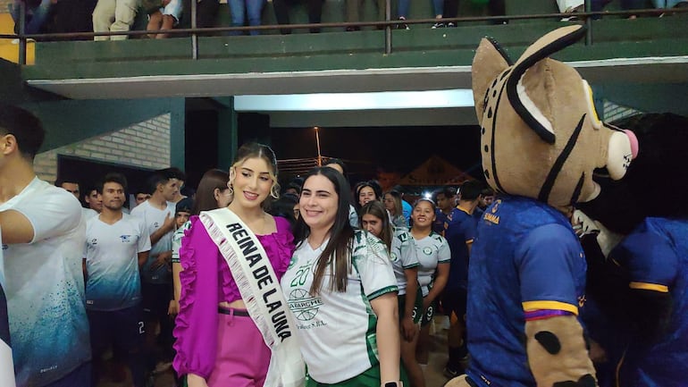 Inauguración de los Juegos Universitarios Paraguay en Caacupé.