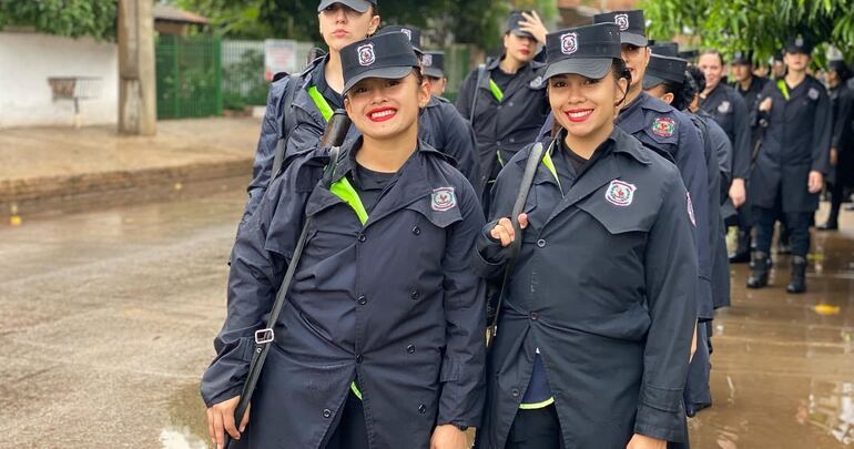 En años anteriores la "Marcha administrativa" de la Policía Nacional se realizaba en la ciudad de Luque.