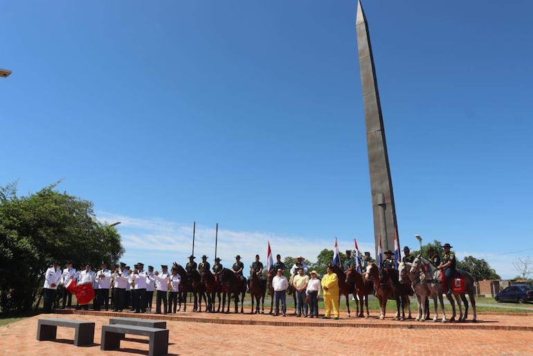 En los tres sitios históricos, Ytororó, Avay y Lomas Valentinas de Itá Yvate, ofrecerán una reseña histórica, que estará a cargo del teniente Eder Acosta.