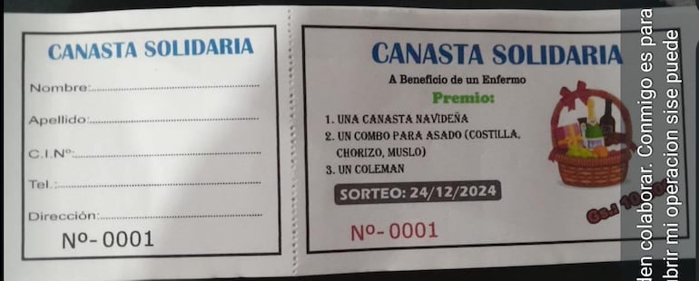 La señora Lidia Aquino debe acudir desde Caaguazú hasta el Incan, semanalmente, pero no tiene para su pasaje.