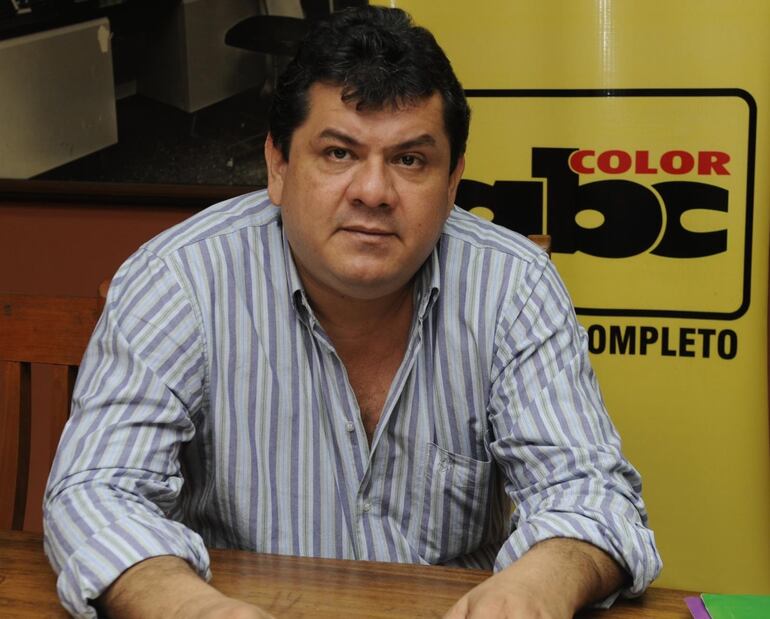 Gustavo Amado Alfonzo Prieto, exintendente de Arroyos y Esteros.