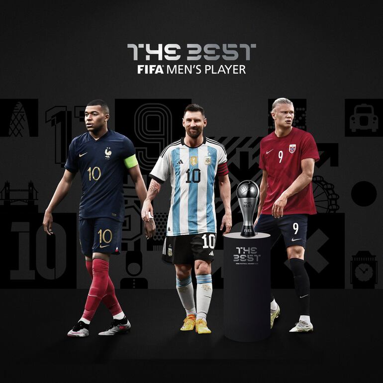 Los finalistas del Premio The Best de la FIFA.