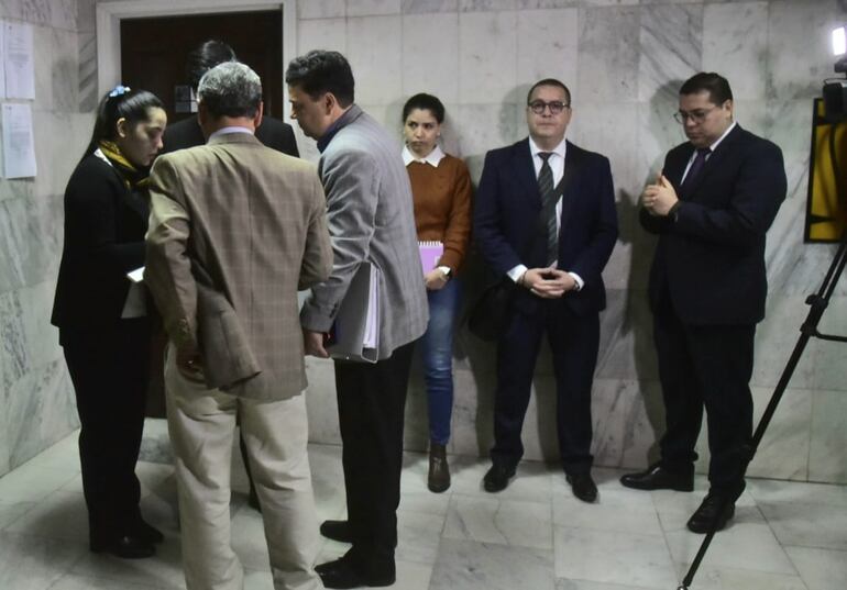 "Ocupantes vip" fueron convocados para declarar hoy en el Palacio de Justicia.