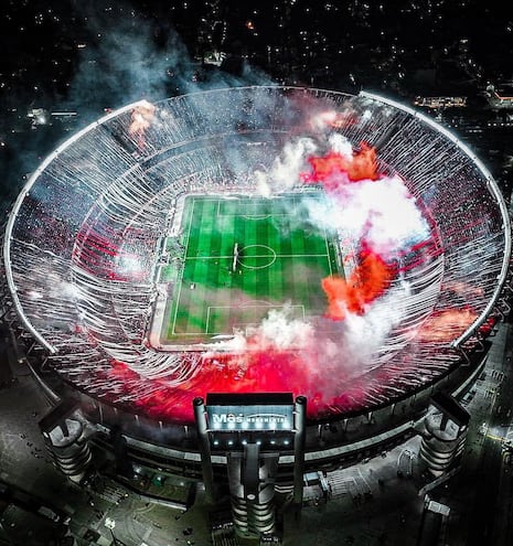 Estadio Más Monumental de River Plate, donde se podría disputar la final de la Copa Libertadores 2024.