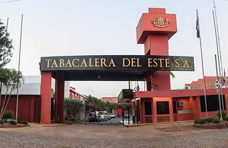 Fachada de Tabacalera del Este SA (Tabesa), empresa sancionada por Estados Unidos.