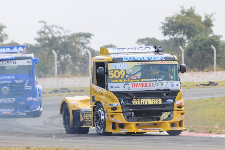 Geovani Tavares, al mando de su camión #509, fue el vencedor de la cuarta etapa de la Fórmula Truck, en la categoría F-Truck. La prueba se disputó en el Autódromo Orlando Moura.