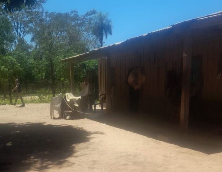 Sitio en donde ocurrió el filicidio.