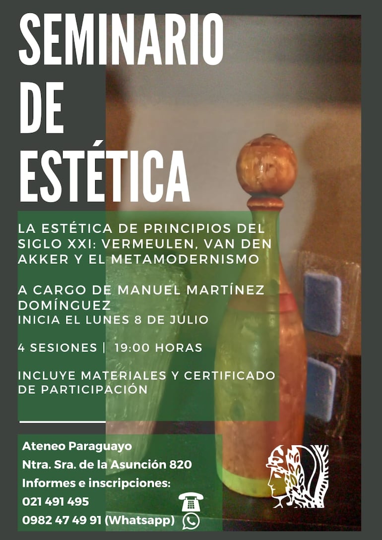 El Ateneo Paraguayo invita a su seminario de Estética.