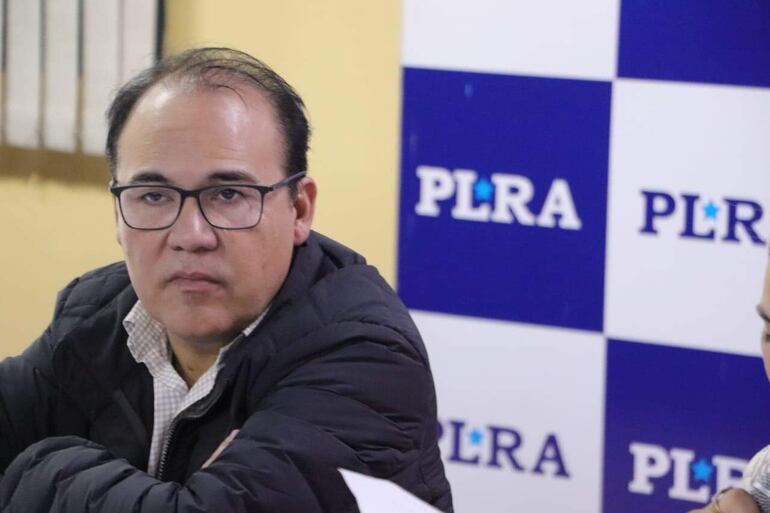 Hugo Fleitas, presidente del Partido Liberal Radical Auténtico.