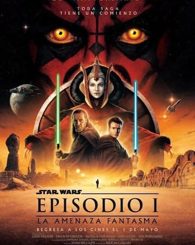 Star Wars episodio 1 la amenaza fantasma película