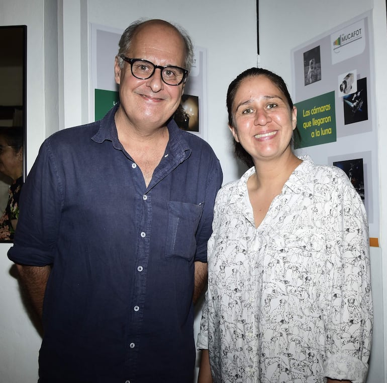 Alfonso Momeñe y Edith Cabrera. 