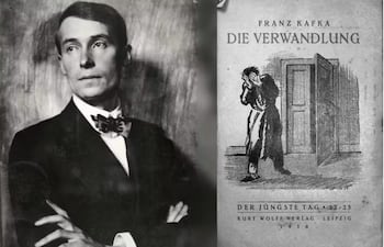 Kurt Wolff, el editor de Kafka, y La metamorfosis, publicada en 1916 bajo el sello Kurt Wolff Verlag