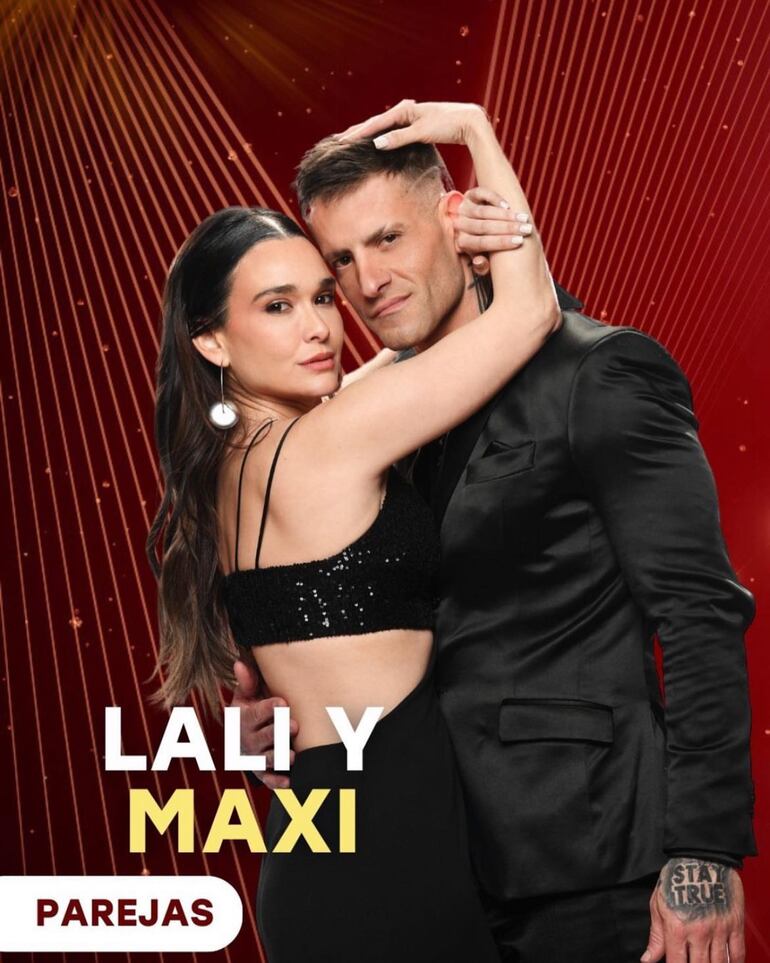 Lali González y Maxi Diorio bailarán esta noche en el plató central de América TV. (Instagram/Maxi Diorio)