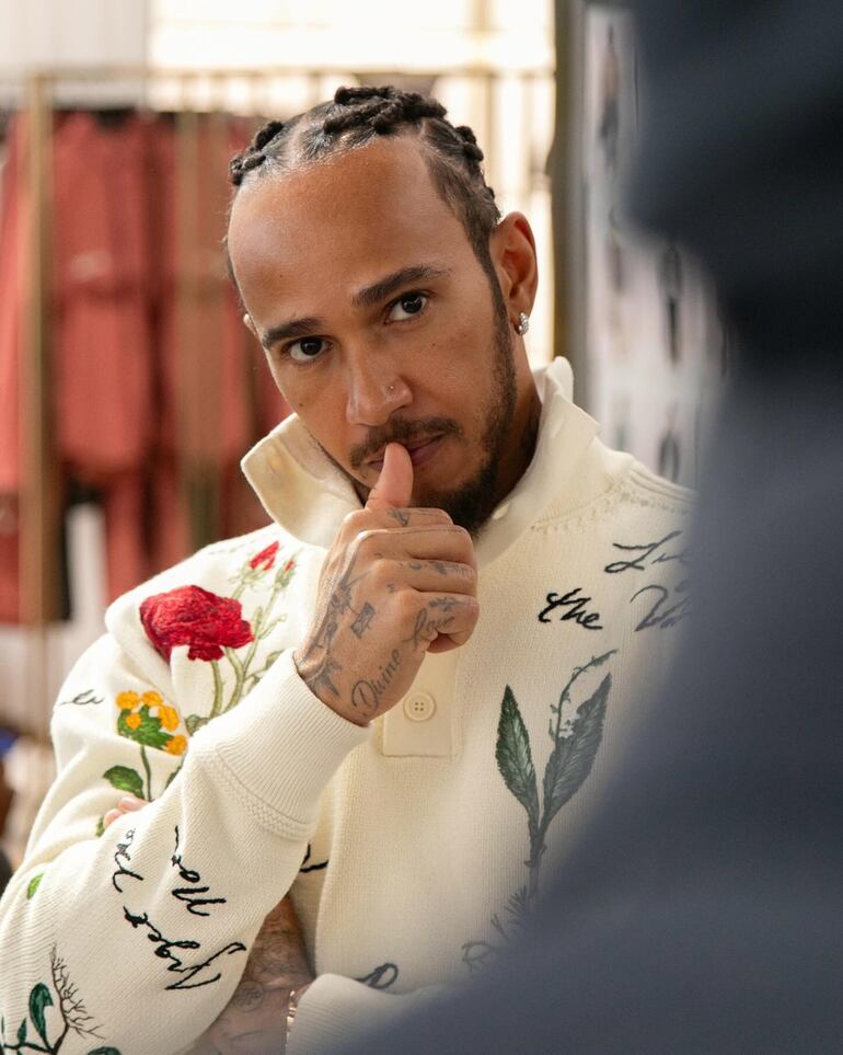 Lewis Hamilton es el nuevo embajador de Dior para la colección masculina. (Instagram/Lewis Hamilton)