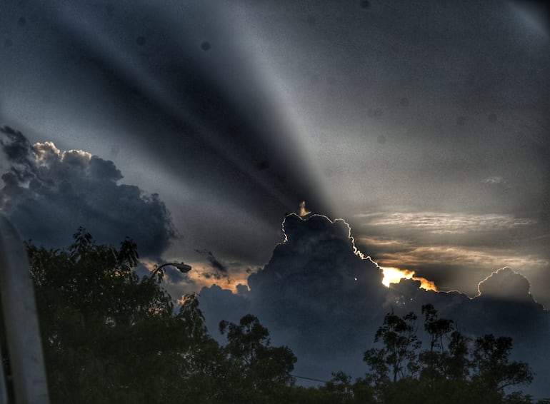 Cielo nublado