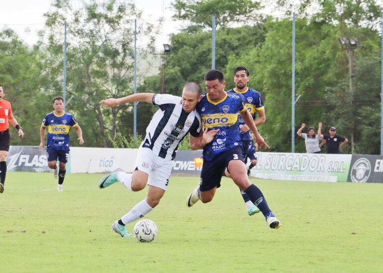 12 de Junio derrotó 2-0 a Deportivo Santaní en el estadio Juan José Vázquez de la ciudad de San Estanislao por la fecha 30 de la División Intermedia 2024.