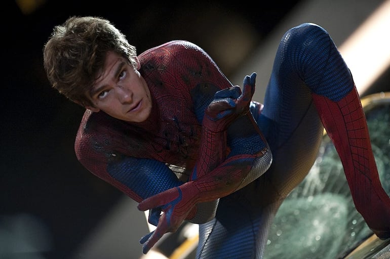 El sorprendente Hombre-Araña película Andrew Garfield