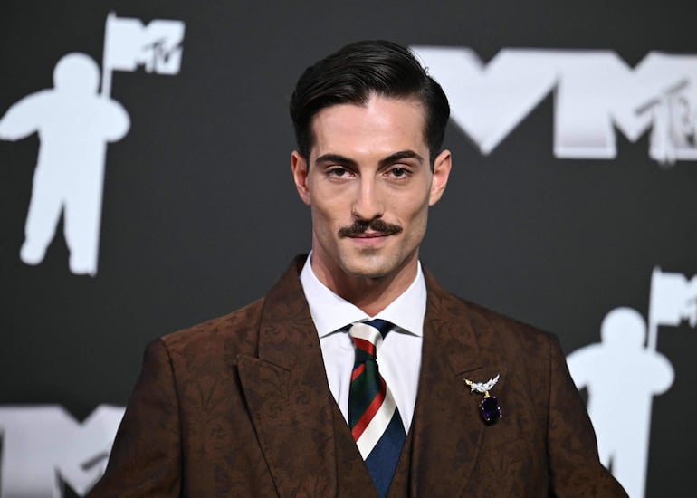 El cantante italiano Damiano David durante los premios MTV Video Music Awards, celebrado la semana pasada en Nueva York.