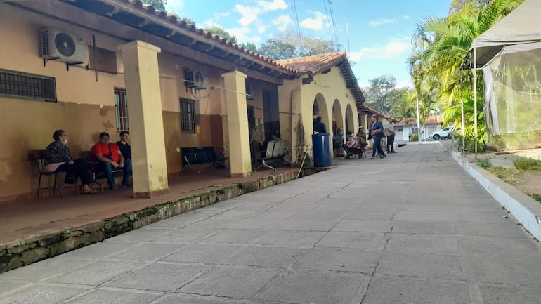 Fachada del Hospital Psiquiátrico.