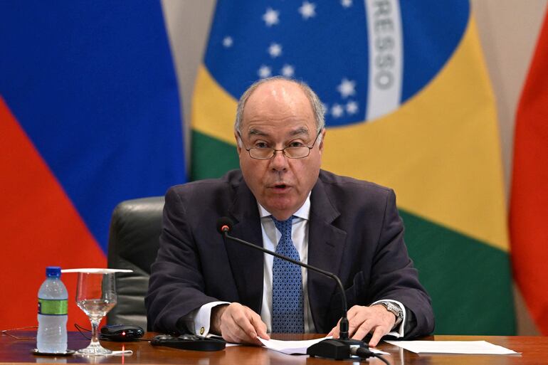 El ministro de Exteriores de Brasil, Mauro Vieira.