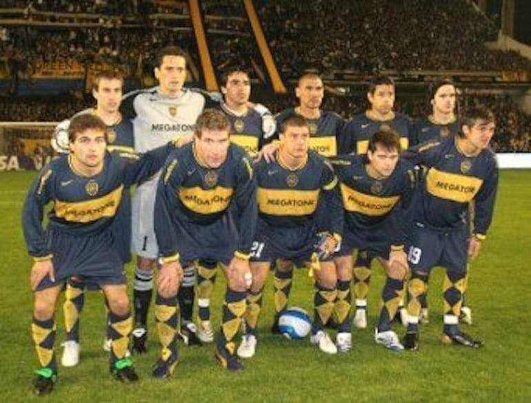 El paraguayo Aldo Bobadilla y el argentino Martín Palermo fueron compañeros en Boca Juniors en 2006 y 2007.