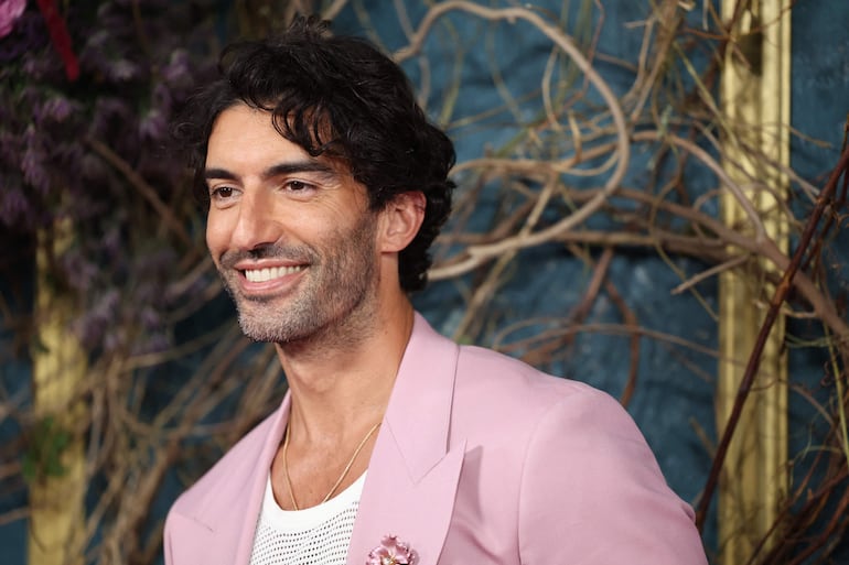 El actor Justin Baldoni como parte de las promociones de "Romper el círculo". 