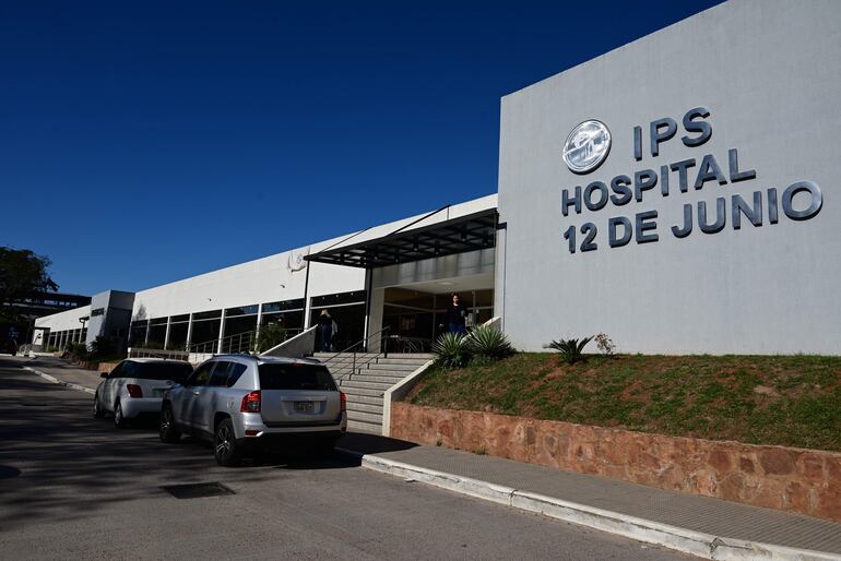 Hospital 12 de Junio del Instituto de Previsión Social (IPS), ubicado en el barrio San Vicente de Asunción.