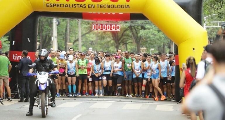 La Corrida Internacional de San Blas 2023  tuvo mucha  participación de atletas.