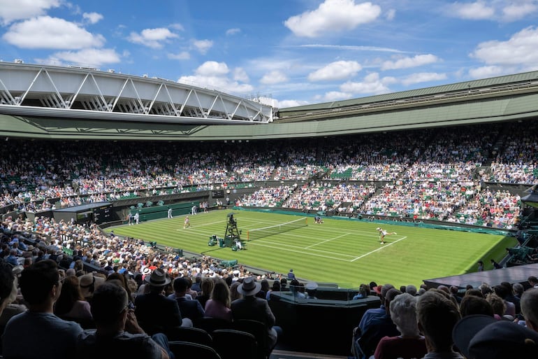 La mayor competencia de tenis se juega en Wimbledon. ©Rolex/Jon Buckle.