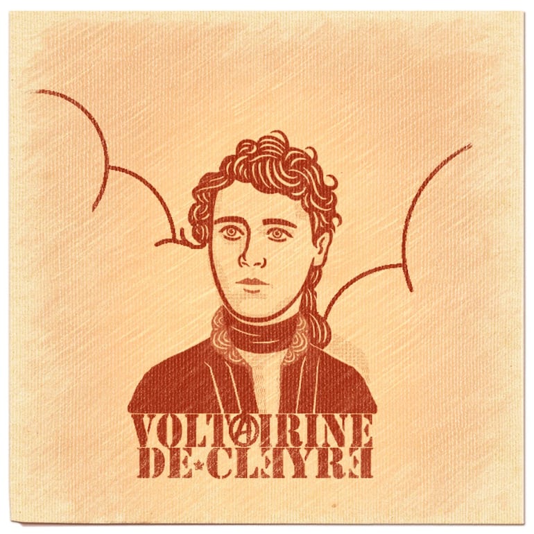 Voltairine de Cleyre (dibujo de Mon Tzé)