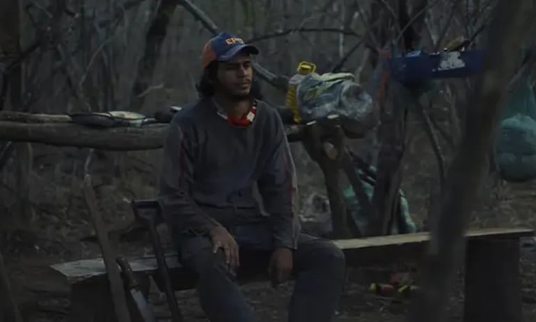 Mateo Giménez en "Boreal" (Federico Adorno, 2022)