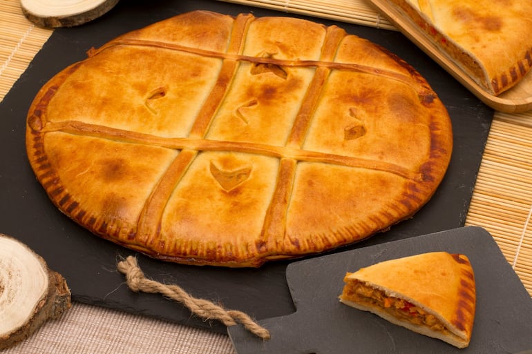 Empanada gallega.