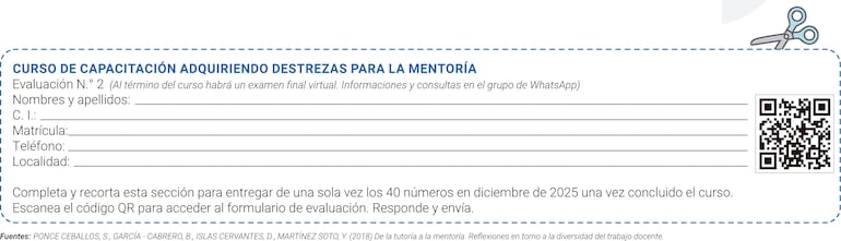 Modalidades de la mentoría docente