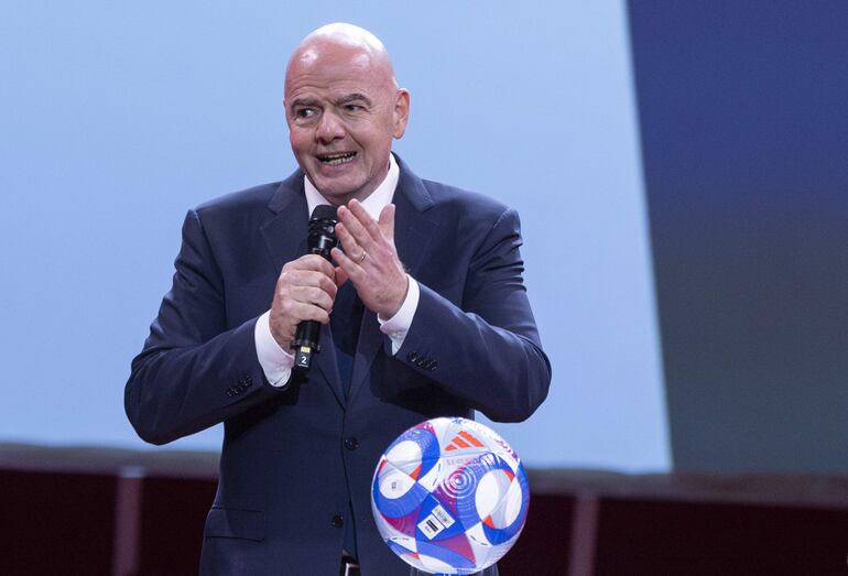 Gianni Vincenzo Infantino, 54 años, presidente de la FIFA.