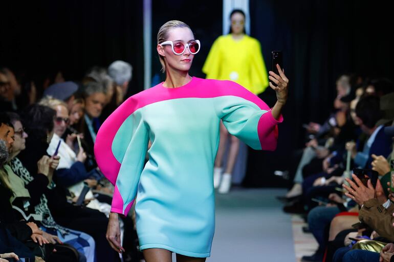 Colección de Pierre Cardin en París Fashion Week.