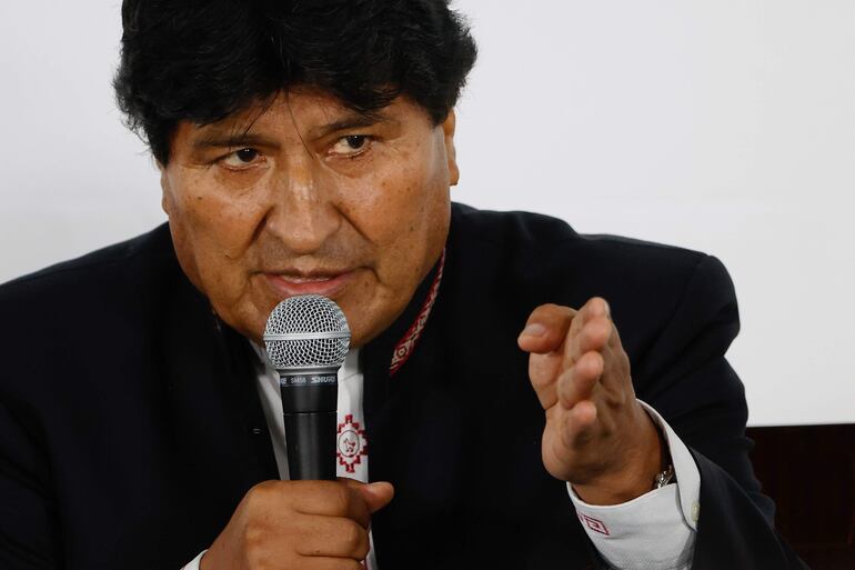 El expresidente de Bolivia, Evo Morales.