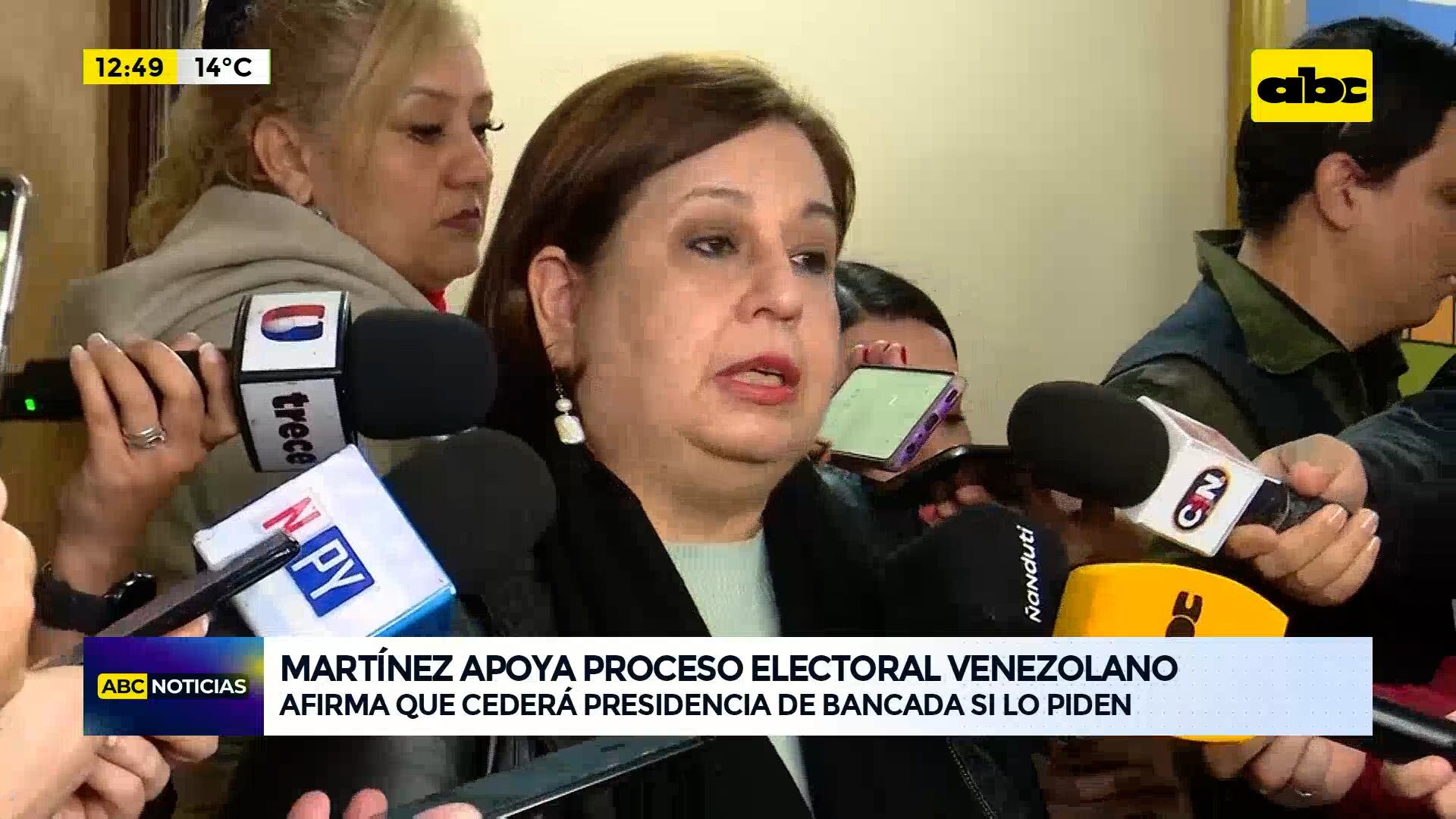 Video: Martínez apoya proceso electoral venezolano - ABC Noticias - ABC  Color