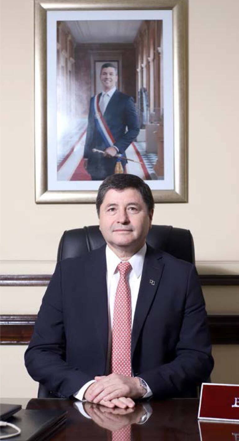 El presidente del BNF, Manuel Ochipintti.
