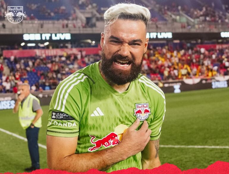 Carlos Miguel Coronel, arquero de NY Red Bulls y de la Albirroja