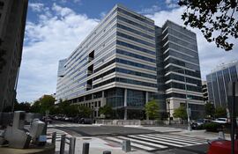 Esquina compartida por las sedes del Banco Mundial, en Washington DC.