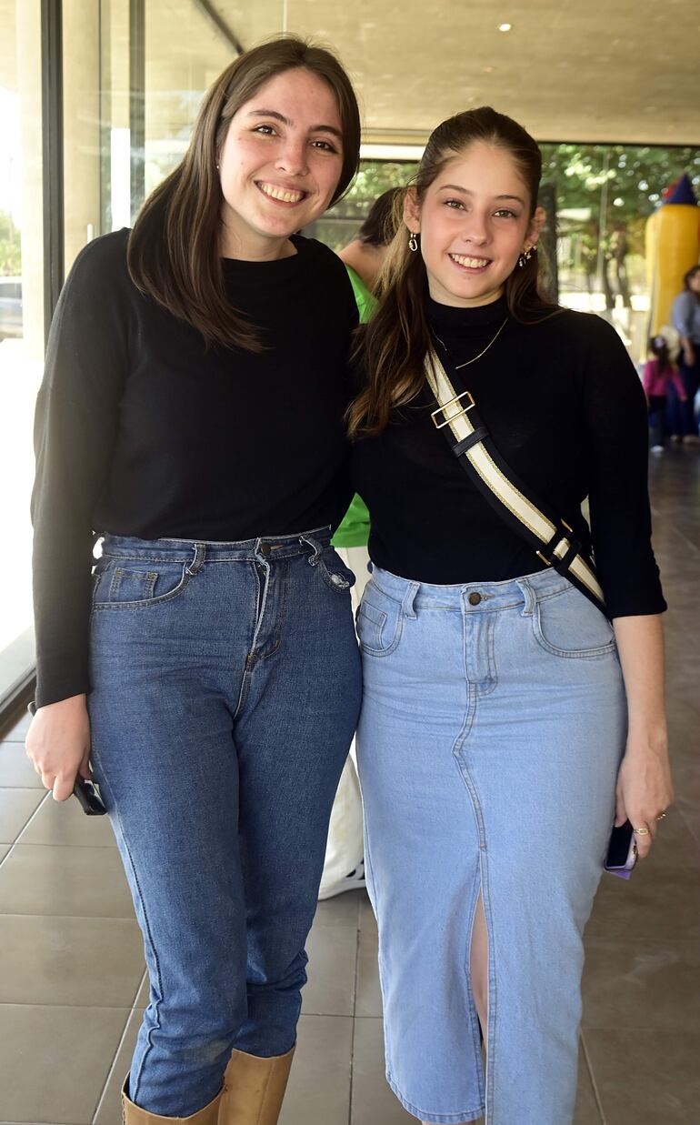 Belén Aguilar y Cesarina Bellon.