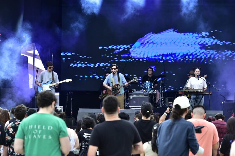 The Crayolas en el Primavera Sound Asunción 2023.