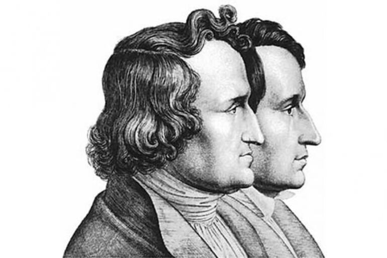  Jacob y Wilhelm Grimm