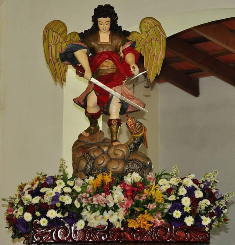 San Miguel Arcángel, protector de la Iglesia Católica y abogado del pueblo elegido de Dios.