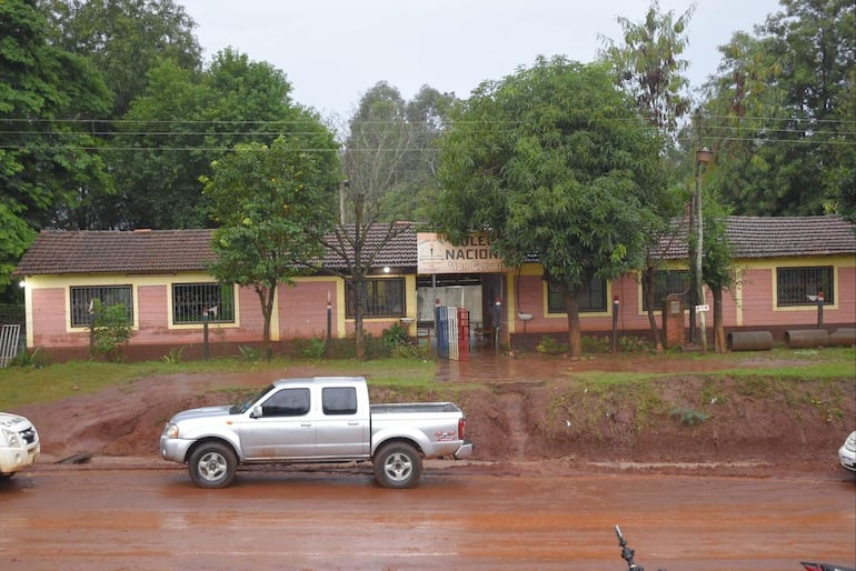 Fachada del colegio San Gervasio donde se produjo el crimen.