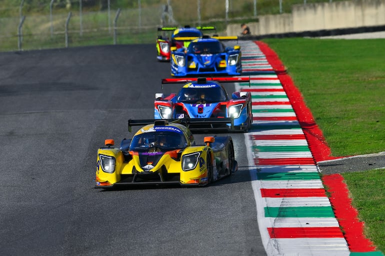 Óscar Bittar, con su Ligier JS P320 Nissan #59 (Team Virage), en un sector del circuito de Mugello.