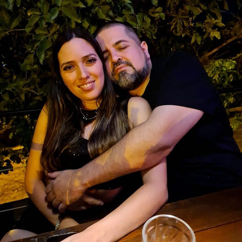 Humbertiko y su esposa Araceli Ojeda están felices con la llegada de Haziel.