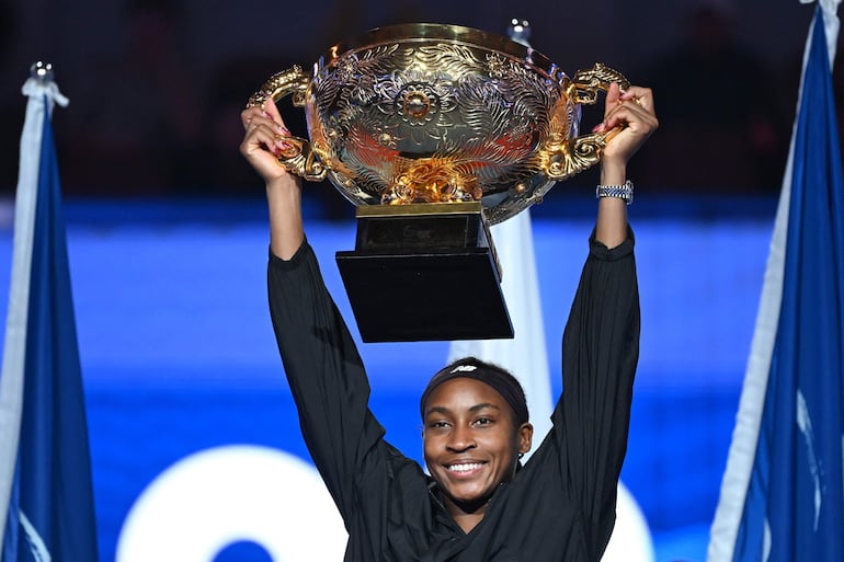 Cori “Coco” Gauff (13/3/2004) conquistó la copa en Pekin.