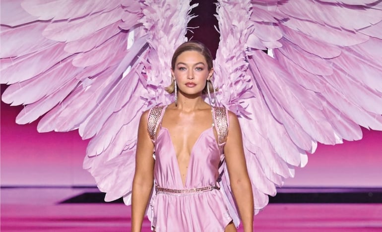 Gigi Hadid. Regreso del desfile Victoria's Secret Fashion Show.