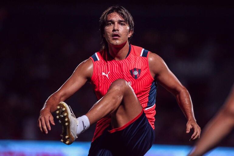 El boliviano Marcelo Moreno Martins con la camiseta de Cerro Porteño. 